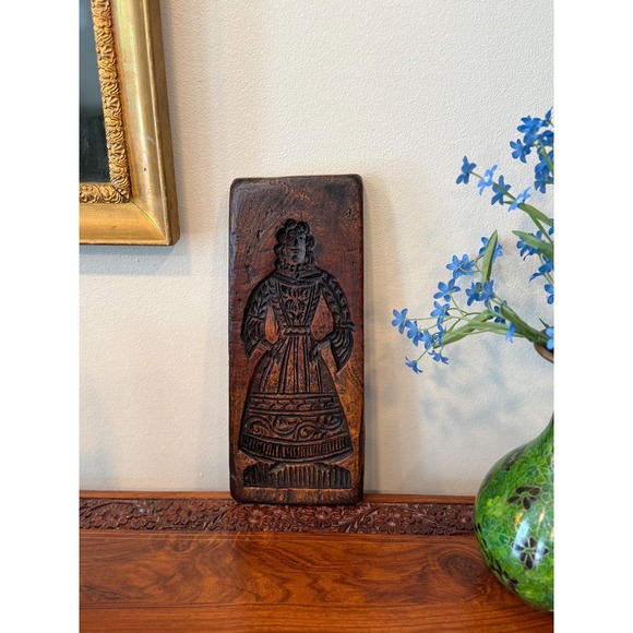 Vintage Butter Mold Style Wall Plaque 1971